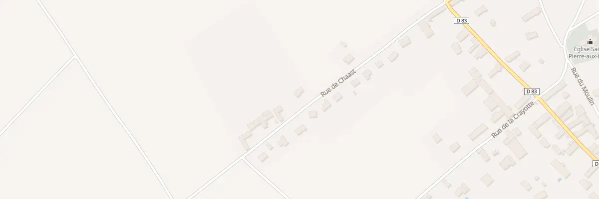 Plan du 18 Rte de Chaast à Messon