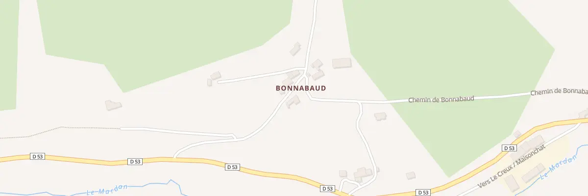 Plan du 8 Bonnabaud à Cherier