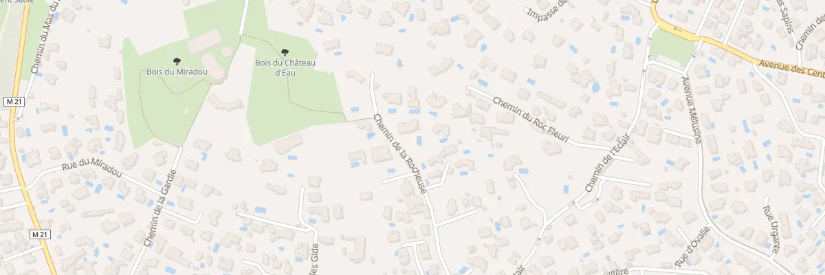 Plan du 248 Che de la Rocheuse à Castelnau-le-Lez