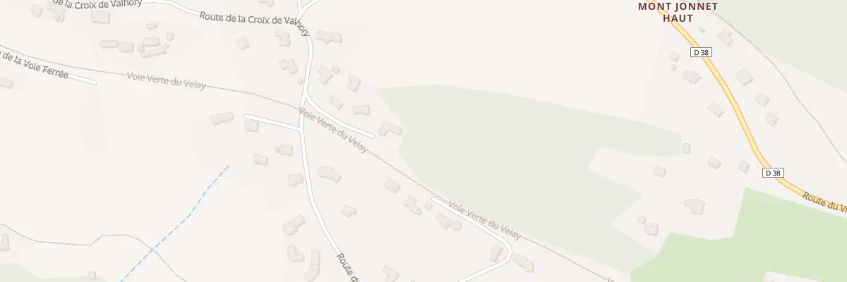 Plan du 9017 Rte du Puy à Coubon