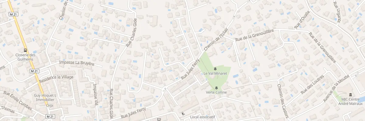 Plan du 4 All des Trouvères à Castelnau-le-Lez
