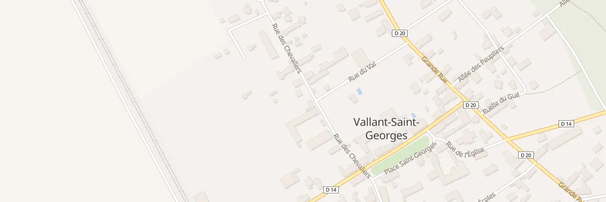 Plan du 19 Rue des Chevaliers à Vallant-Saint-Georges