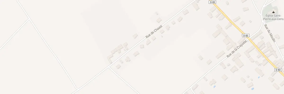 Plan du 15 Rue de Chaast à Messon