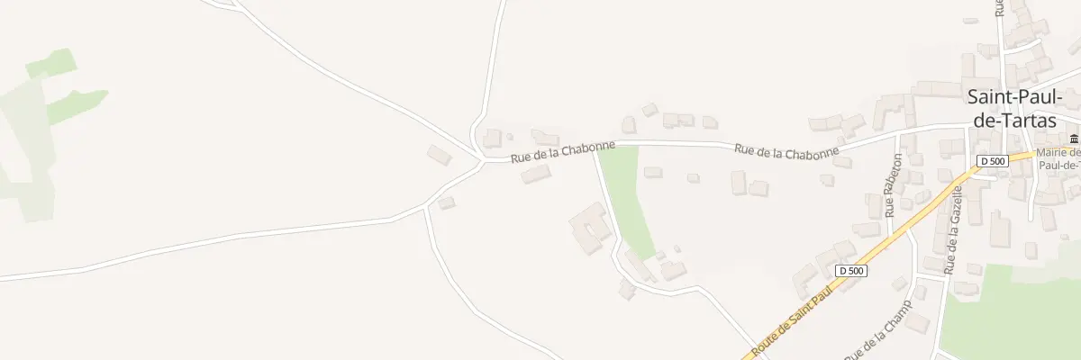 Plan du 5025 Coudert Souveyrat à Saint-Paul-de-Tartas