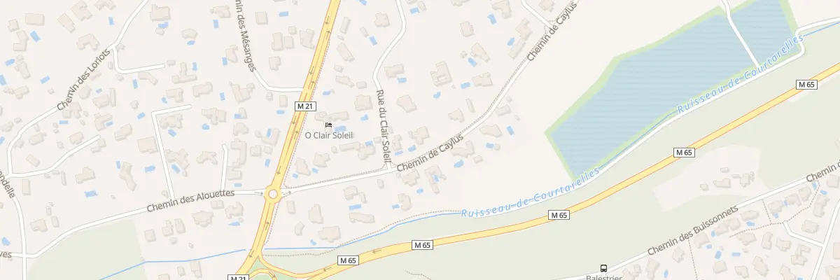 Plan du 2 Rue du Clair Soleil à Castelnau-le-Lez