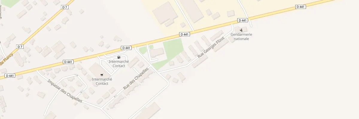 Plan du 25 Rue Georges Flizot à Méry-sur-Seine
