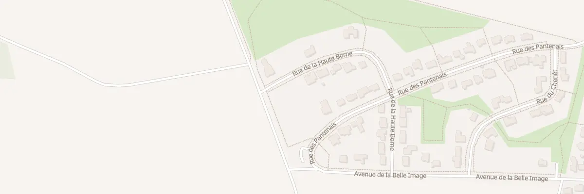 Plan du 23 Rue de la Haute Borne à Gueux