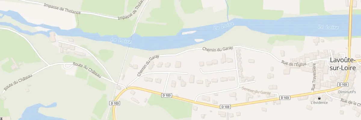 Plan du 1 Imp de la Percée à Lavoûte-sur-Loire