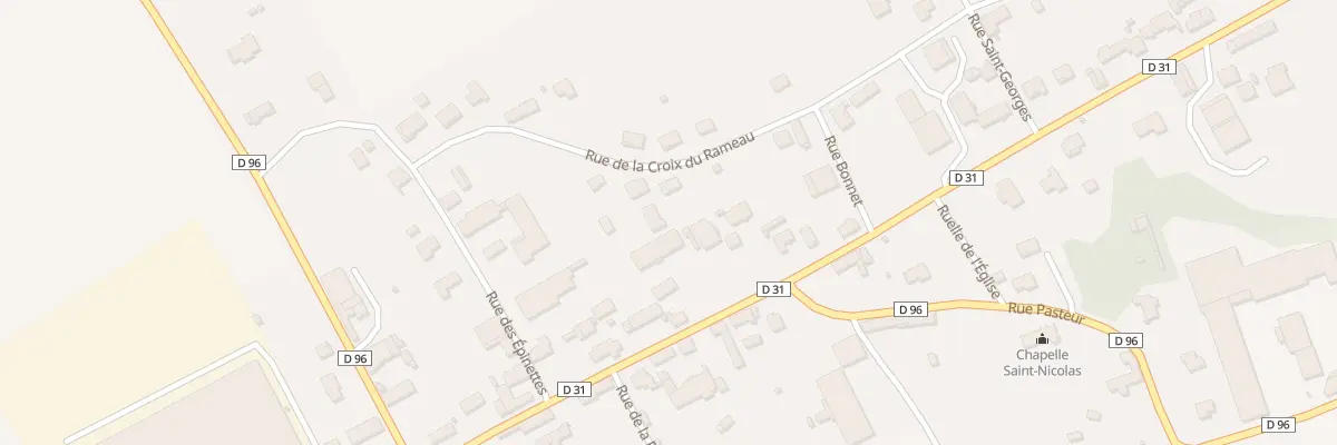 Plan du 23 Rue de la Croix du Rameau à Fontaine-les-Grès
