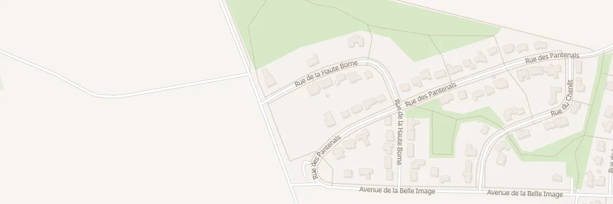 Plan du 21 Rue de la Haute Borne à Gueux