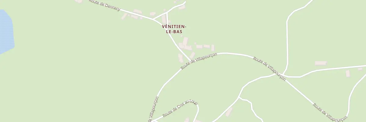 Plan du 17 Rte de Dennecy à Préporché