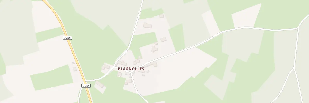 Plan du 11 Brg Plagnols à Viverols