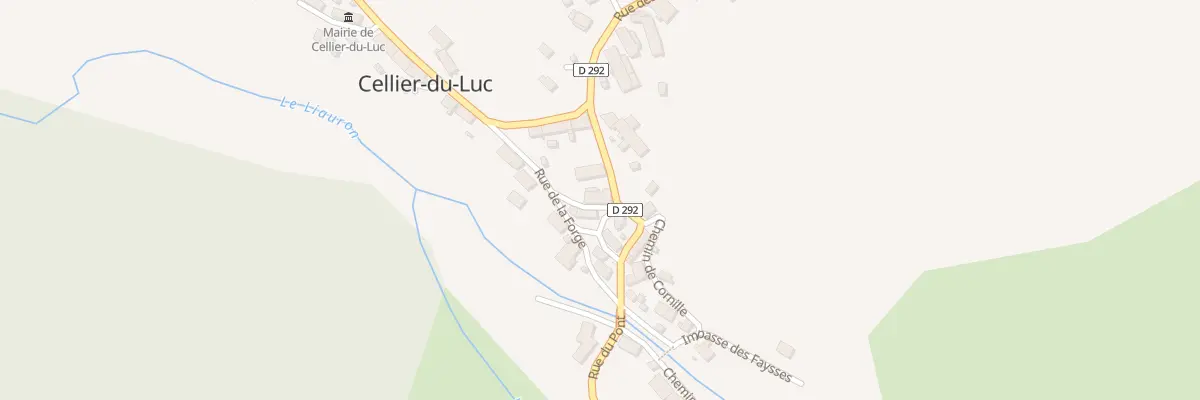 Plan du 5099 Le Village à Cellier-du-Luc