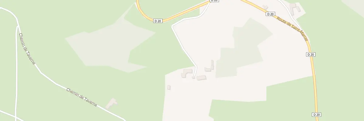 Plan du 1733 Rte de Saint-Marcel à Saint-Martin-la-Sauveté