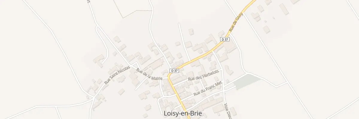 Plan du 3 Rue de Givry à Loisy-en-Brie