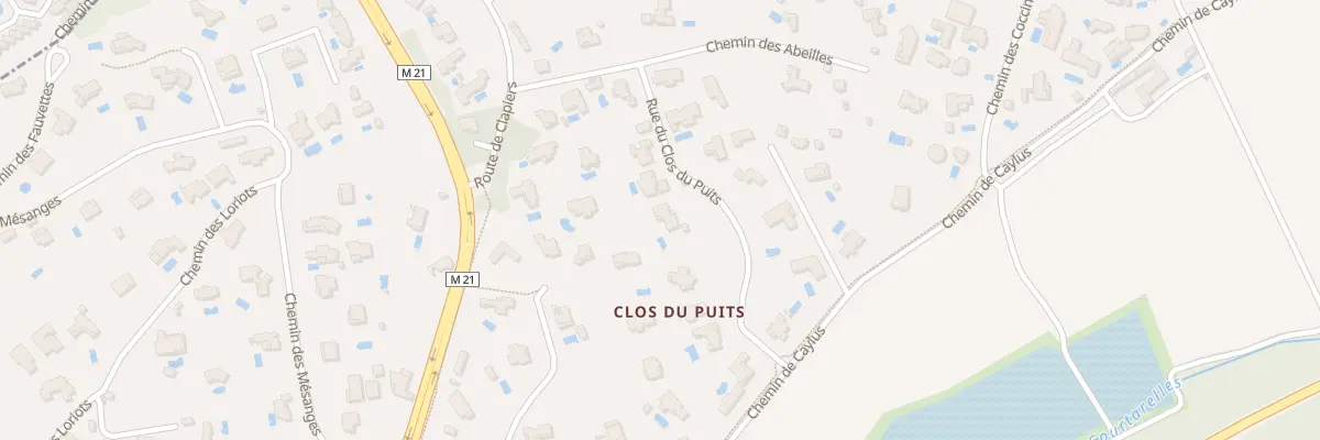 Plan du 7 Rue du Clos du Puits à Castelnau-le-Lez