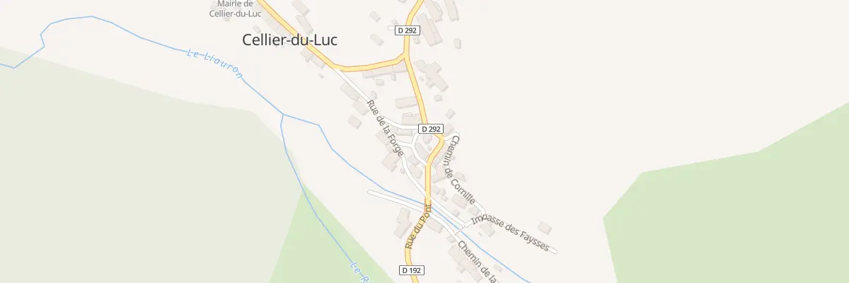 Plan du 5036 Le Village à Cellier-du-Luc