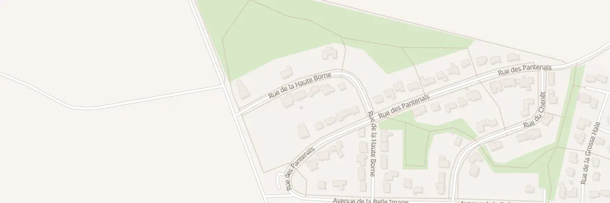 Plan du 17 Rue de la Haute Borne à Gueux
