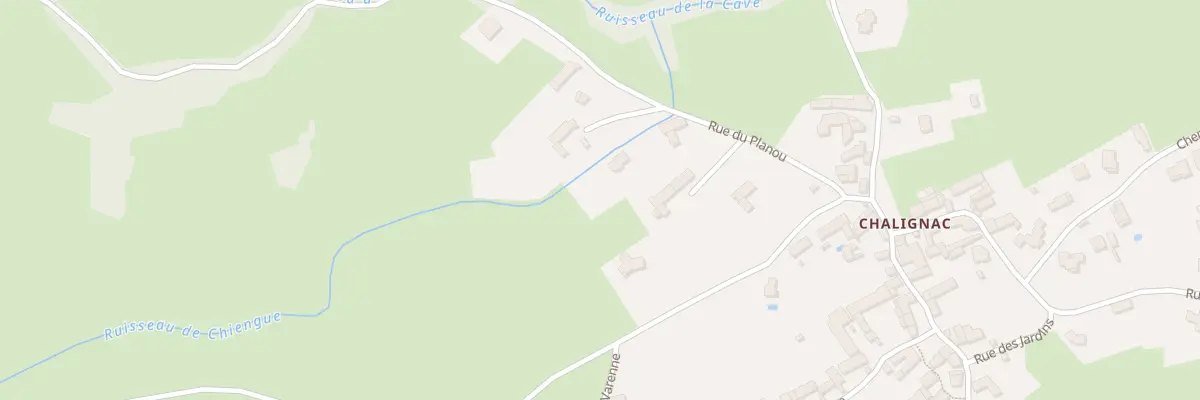 Plan du 31 Rue du Planou à Saint-Vincent