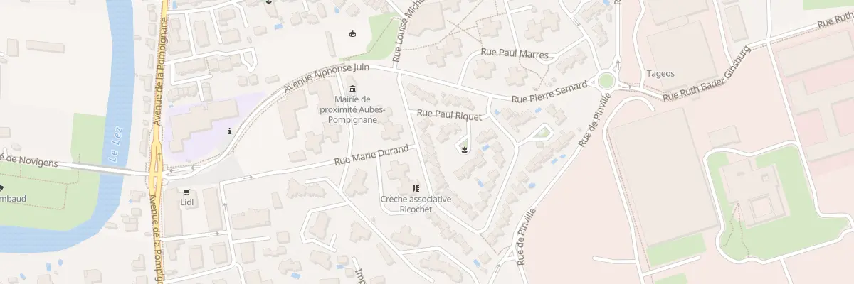 Plan du 103 Rue d’Astier de la Vigerie à Montpellier