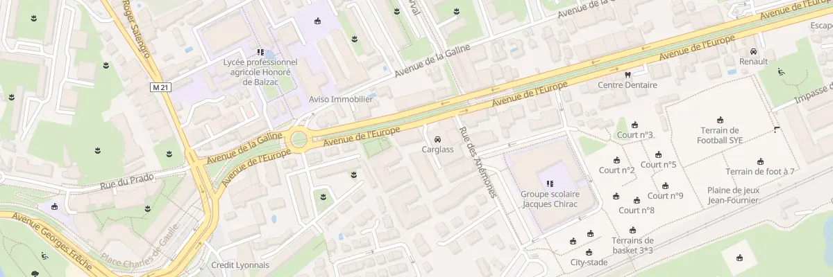 Plan du 462 Av de l’Europe à Castelnau-le-Lez