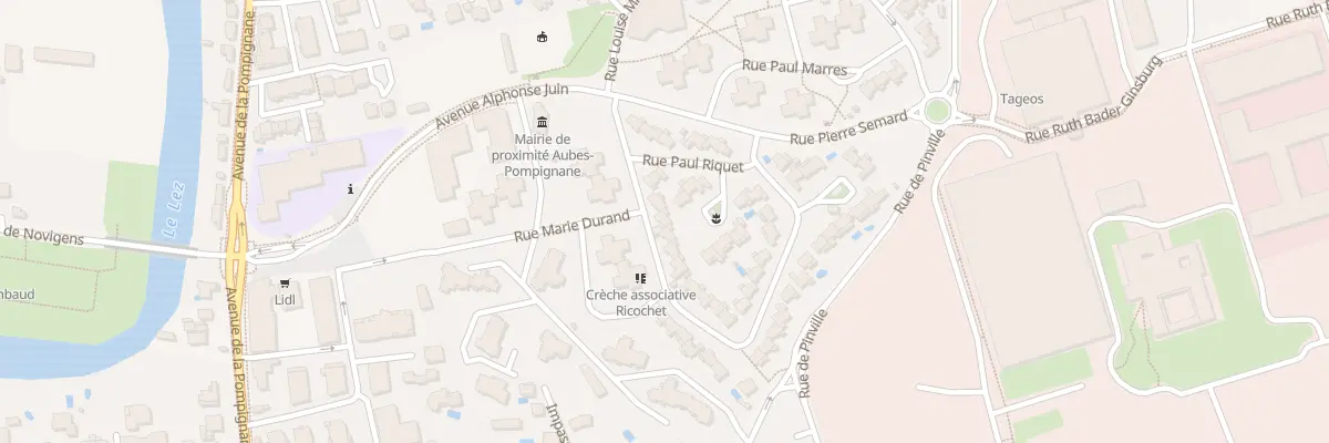 Plan du 115 Rue d’Astier de la Vigerie à Montpellier
