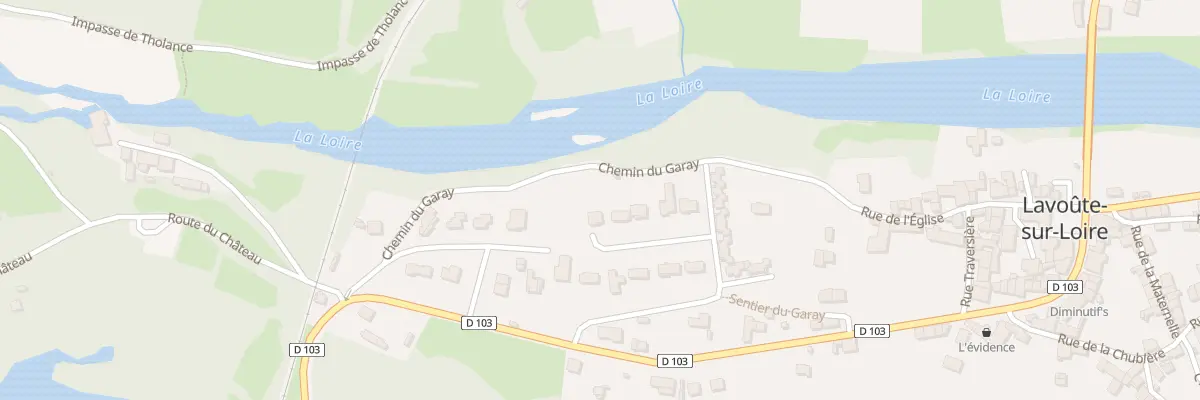 Plan du 10 Rue du Martin Pêcheur à Lavoûte-sur-Loire