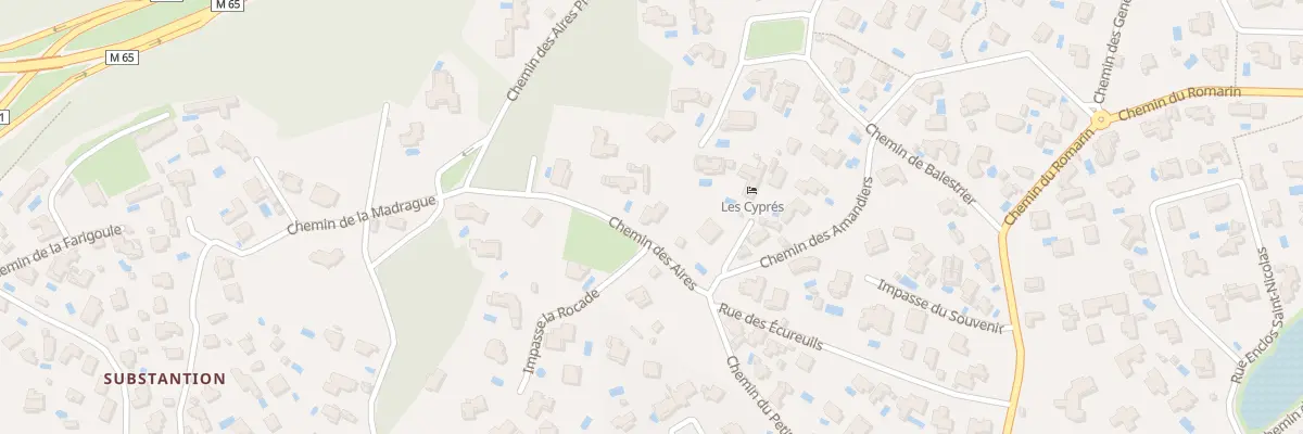 Plan du 19 Che des Aires à Castelnau-le-Lez