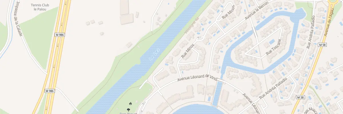 Plan du 7 Rue Minos à Lattes