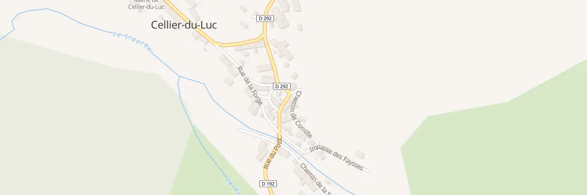 Plan du 115 Rue du Pont à Cellier-du-Luc