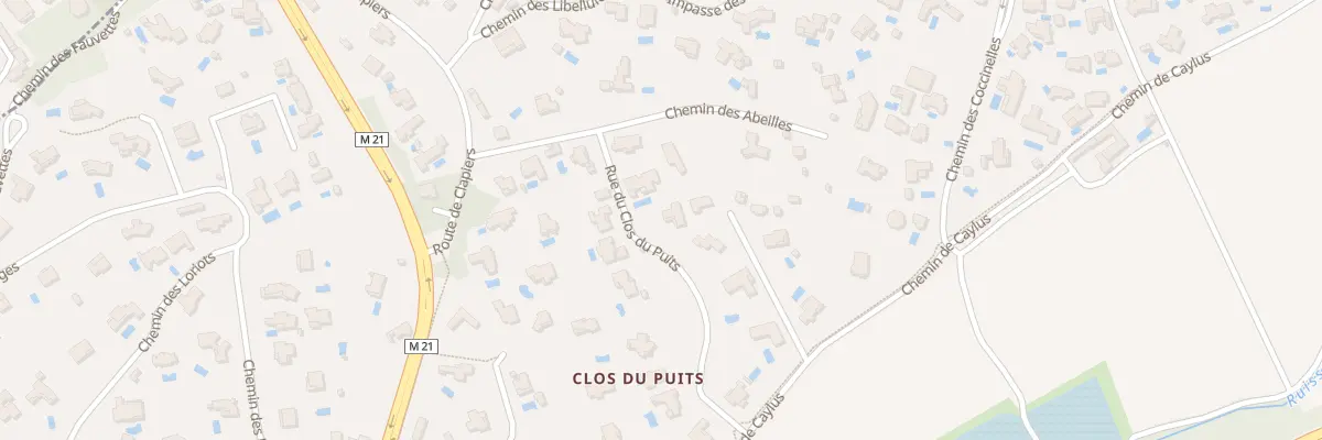 Plan du 10 Rue du Clos du Puits à Castelnau-le-Lez