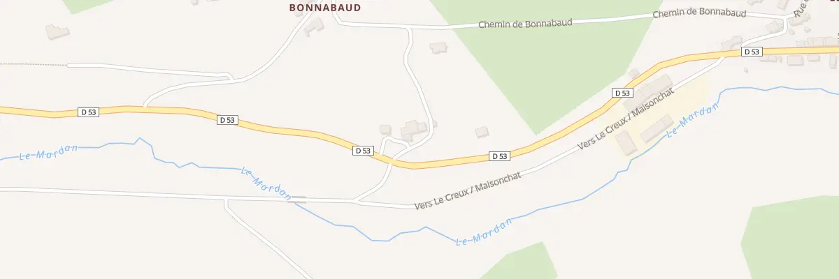 Plan du 4 Bonnabaud à Cherier