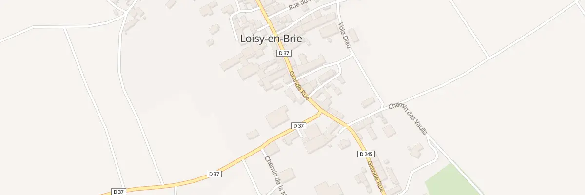 Plan du 28 Gr Grande Rue à Loisy-en-Brie