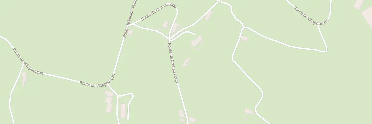 Plan du 305 Rte de Crot au Loup à Préporché