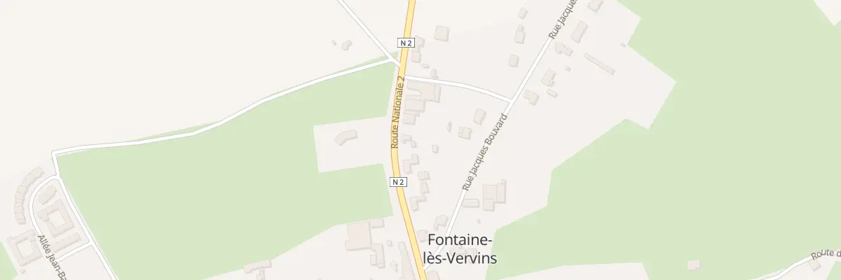 Plan du 32 Rte Nationale 2 à Fontaine-lès-Vervins