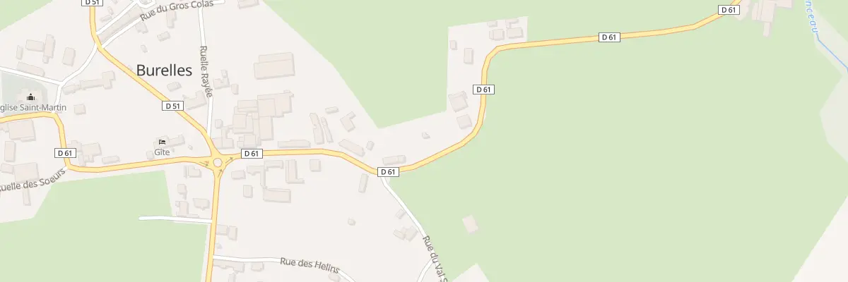 Plan du 15 Rue du Ponceau à Burelles