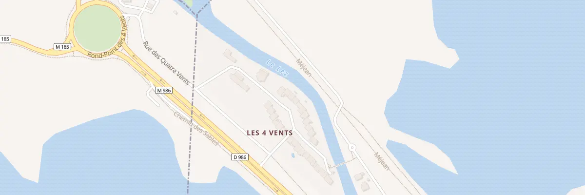 Plan du 3 Rue des 4 Vents à Palavas-les-Flots