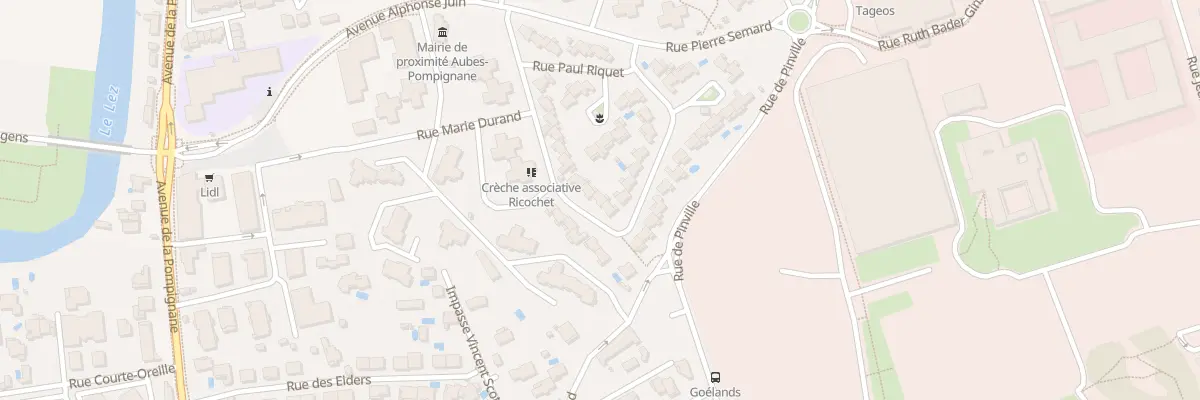Plan du 197 Rue d’Astier de la Vigerie à Montpellier