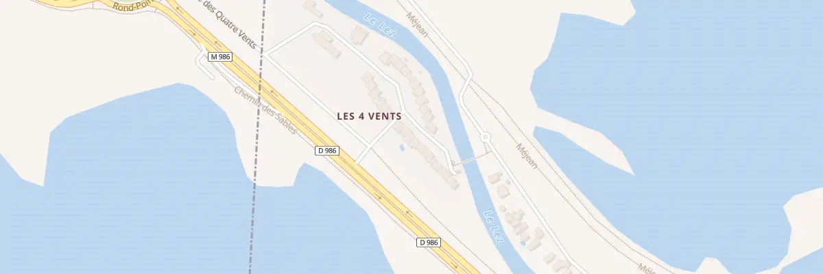 Plan du 20 Rue des 4 Vents à Palavas-les-Flots