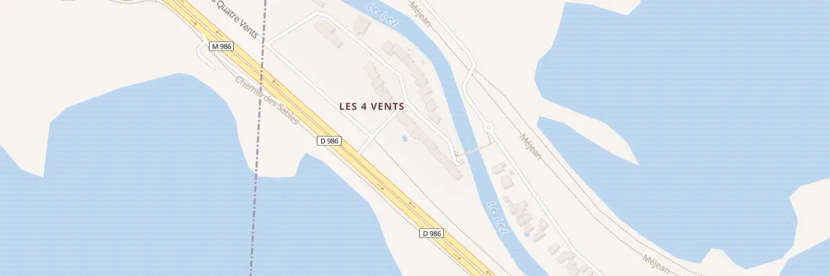 Plan du 21 Rue des 4 Vents à Palavas-les-Flots