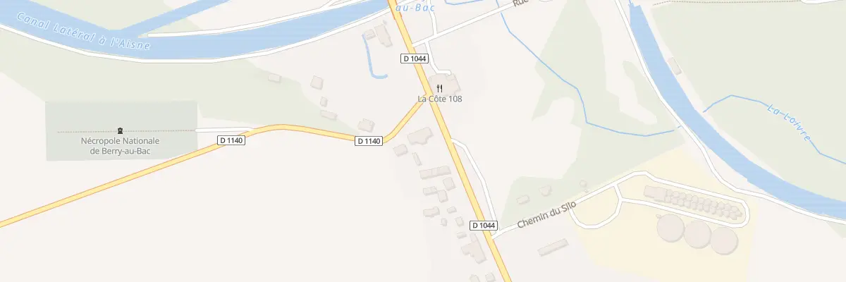 Plan du 4 Rue du Colonel Vergezac à Berry-au-Bac