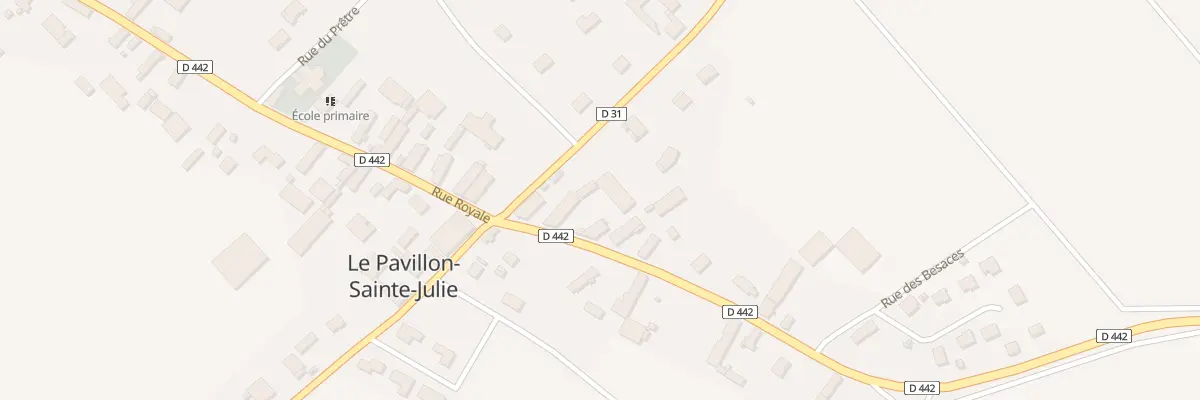 Plan du 3 Rue des Templiers au Pavillon-Sainte-Julie