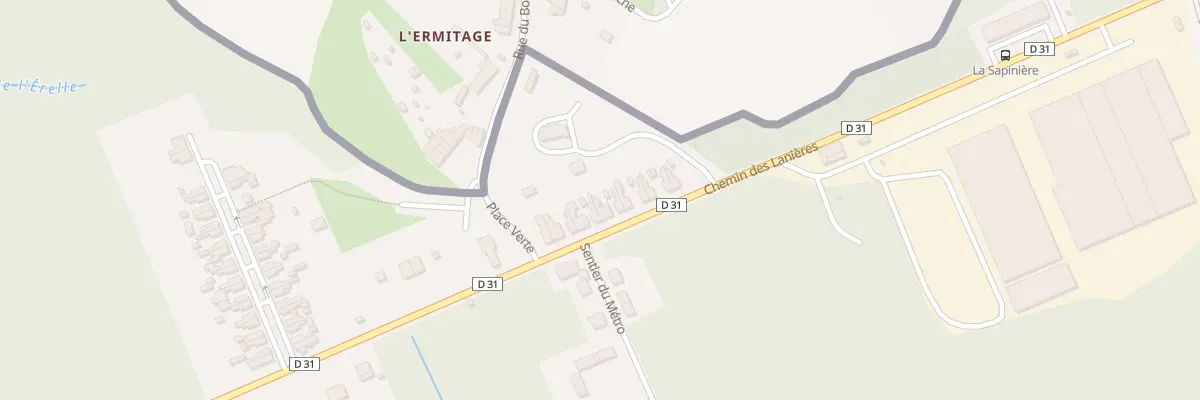 Plan du 7 Chs Brunehaut les Lanieres à La Longueville