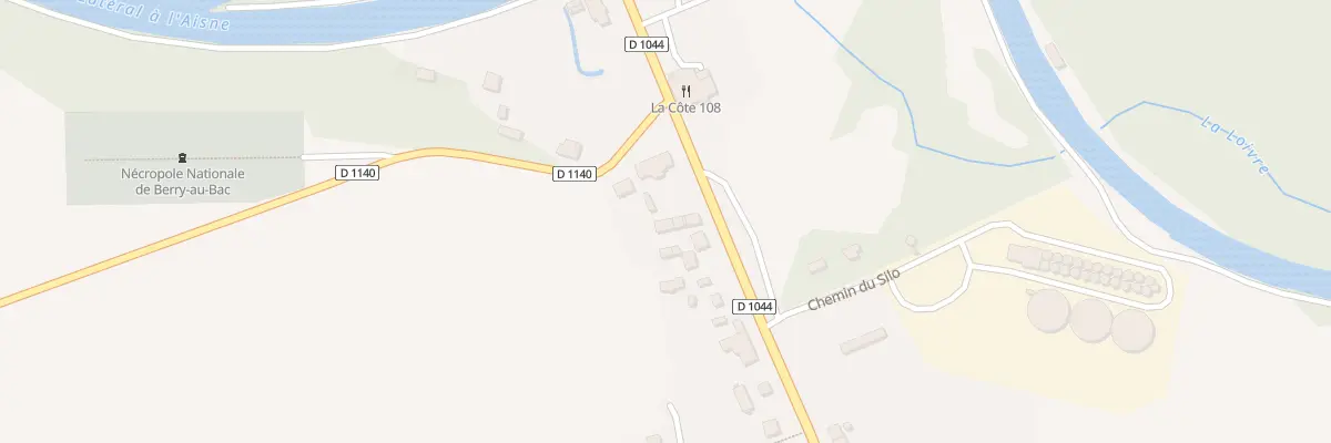Plan du 6B Rue du Colonel Vergezac à Berry-au-Bac