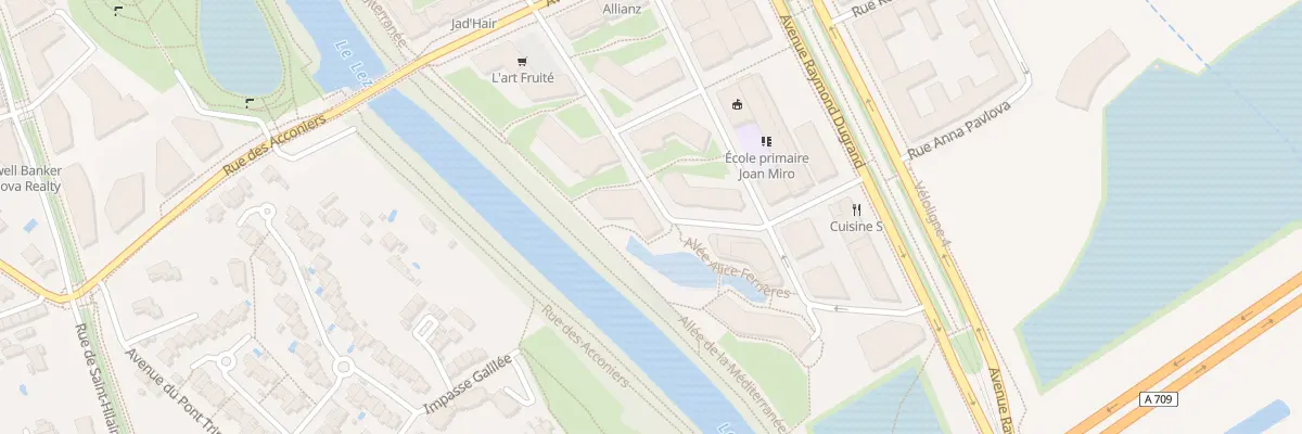 Plan du 162 Rue des Justes à Montpellier
