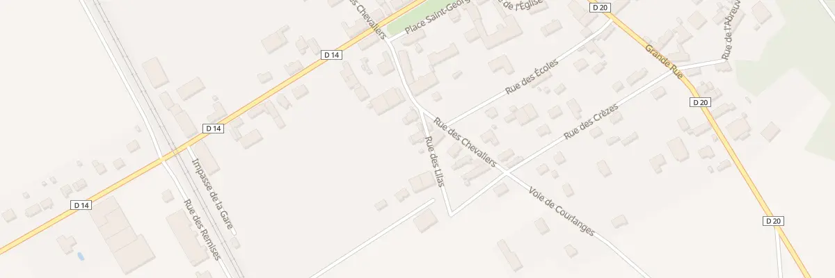 Plan du 5 Rue des Lilas à Vallant-Saint-Georges