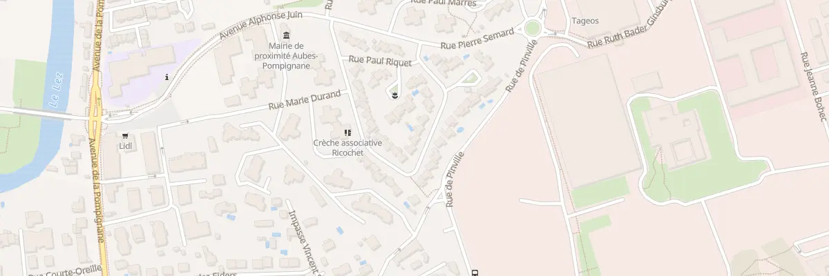 Plan du 279 Rue d’Astier de la Vigerie à Montpellier