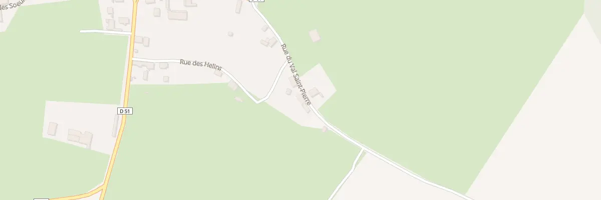 Plan du 6 Rue du Val Saint Pierre à Burelles