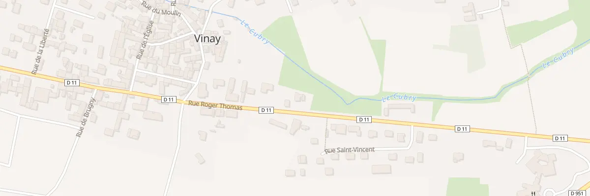 Plan du 4 Rue Roger Thomas à Vinay