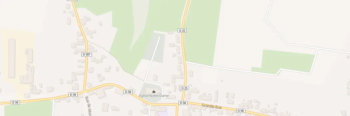 Plan du 7 Rue de la Correrie à Tavaux-et-Pontséricourt